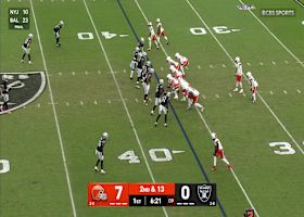 Malcolm Koonce welcomes Shedeur Sanders to NFL with 3-yard sack