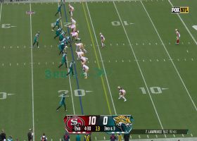 Charvarius Ward bats away Christian Kirk's would-be TD catch at last moment