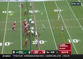 Trey McBride flexes on the Jets in a big way after chain-moving grab in red zone