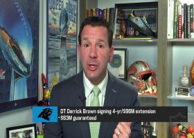 Rapoport: Derrick Brown will get $63M guaranteed on his four-year, $96M deal | 'NFL Total Access'
