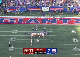 Eddy Piñeiro's 33-yard FG boosts 49ers' lead to 20-7 vs. Giants