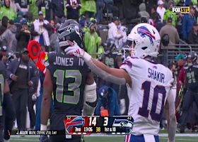 Josh Allen's deep strike to Shakir gets Bills to Seahawks' 31-yard line