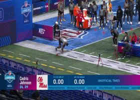 Cedric Johnson runs official 4.63-second 40-yard dash at 2024 combine