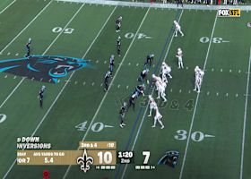 Shough navigates the pocket on 18-yard strike to Olave