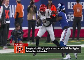 Pelissero: Bengals to prioritize long-term contract with Tee Higgins