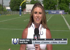 Overton: Colts rookie Tyler Warren has showcased his 'incredible catch radius' at camp | 'Back Together Weekend'