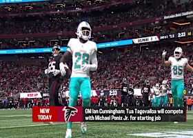 GM Ian Cunningham explains Falcons' approach to the Penix-Tagovailoa QB room | 'The Insiders'