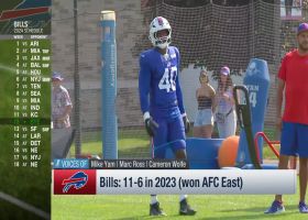 Cameron Wolfe shares his top Bills storylines entering 2024 preseason | 'Inside Training Camp Live'