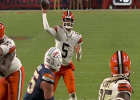 Cody Barton ends Browns' drive with third Broncos' INT