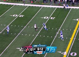 Mertz looks like Hurts as he pinpoints Winfree for 26-yard pickup