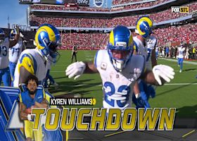 Kyren Williams' seventh TD of 2025 opens scoring in Rams-49ers game