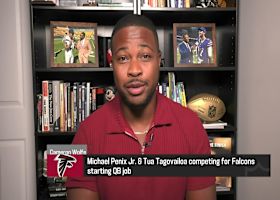 Wolfe emphasizes importance of Falcons QB competition between Michael Penix Jr. and Tua Tagovailoa | 'The Insiders'
