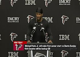 Cousins, Penix react to Falcons' upcoming quarterback change vs. Giants