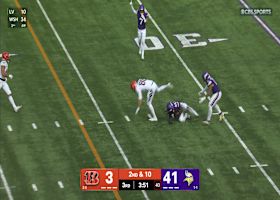 Browning's underthrown pass goes straight to Josh Metellus for INT