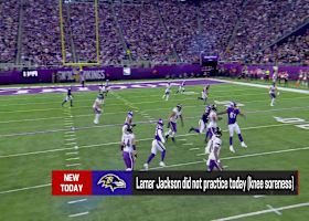 Pelissero: Lamar Jackson (knee) didn't practice on Wednesday of Week 11 | 'The Insiders'