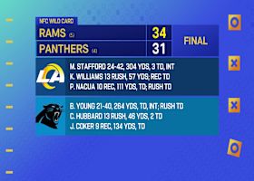What stood out in Rams NFC Wild Card win vs. Panthers | 'GMFB'