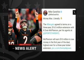 Garafolo: Bengals agree to terms on three-year $16.5M extension with Evan McPherson