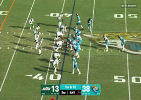 Lawrence hits Brenton Strange in stride for 26-yard pickup