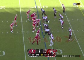 Aiyuk flies past Carlton Davis III for 37-yard catch and run