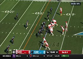 Mahomes' 35-yard TD pass hits Noah Gray with no one in his area code