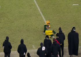 Christian Watson's fourth catch puts WR at 106 yards vs. Ravens