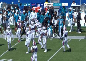 Jack Plummer and Jesper Horsted combine forces for 38-yard pickup vs. Bills