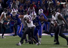 Ed Oliver's sack of Lamar Jackson results in 15-yard loss for Ravens