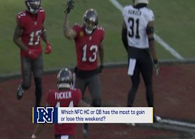 Which NFC HC or QB has the most to gain or lose during Wild Card Weekend | 'GMFB'