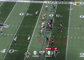 Carl Granderson collapses on Cousins for opening-drive sack