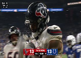 Collins' end-around rushing score sets up Texans with six-point lead