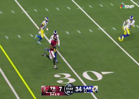 Egbuka's 32-yard reception showcases lightning speed