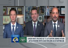 Garafolo: Carson Wentz reached out to Jets before signing with Rams
