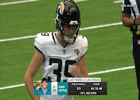 Cam Little's 32-yard FG opens scoring in Jaguars-Texans game in Week 10