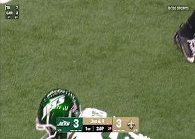 Shough's 20-yard connection with Olave gets Saints into Jets' territory