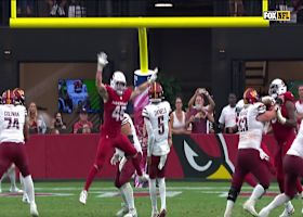 Daniels rips 10-yard TD fastball to McLaurin in front of Cardinals defender