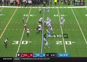 Chris Moore MOSSES Desmond King for big 23-yard connection on third down