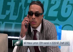 Makai Lemon receives draft phone call from Eagles | 'Path to the Draft'