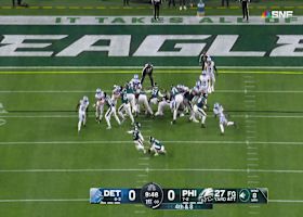 Jake Bates' opens the scoring in 'SNF' with a 27-yard FG vs. Lions