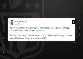 Jalen Coker agrees to 3-yr, $35M extension with Panthers | 'The Insiders'