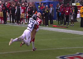 Jauan Jennings opens scoring with his sixth TD of the season