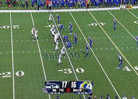 Jaxon Smith-Njigba's lateral to Charbonnet mirrors the duo's trick play vs. Lions on 'MNF'