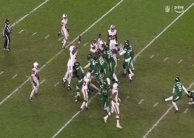 Shelby Harris FIFTH career blocked FG preserves Browns' 17-point lead