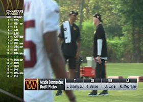 Wyche: Commanders rookie Trey Amos 'has been the talk of camp'