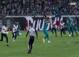 Lawrence drops 28-yard dime into Luke Farrell's basket