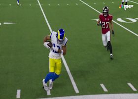 Nacua's 18-yard snag is highlighted by toe-drag swagger