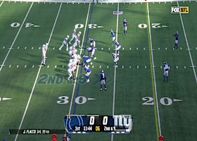 Can't-Miss Play: Dane Belton lays out to pick off Flacco's prayer pass