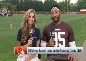 Myles Garrett talks Browns' emphasis on improving red-zone defense | 'Inside Training Camp Live'