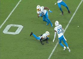 Can't-Miss Play: Ricochet INT on first play from scrimmage! Daiyan Henley is on the spot