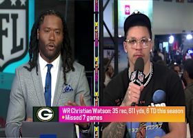 Christian Watson joins 'Super Bowl Live' to discuss competing in a tough NFC North
