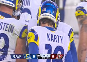 Karty's 29-yard FG extends Rams' lead with 18 seconds remaining